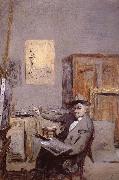 Edouard Vuillard The last visit Vern memorial Germany oil painting artist
